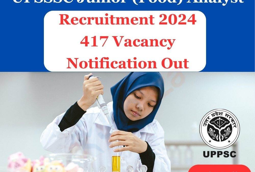 UPSSSC Junior Food Analyst