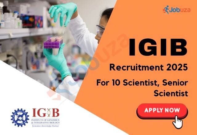 IGIB Recruitment