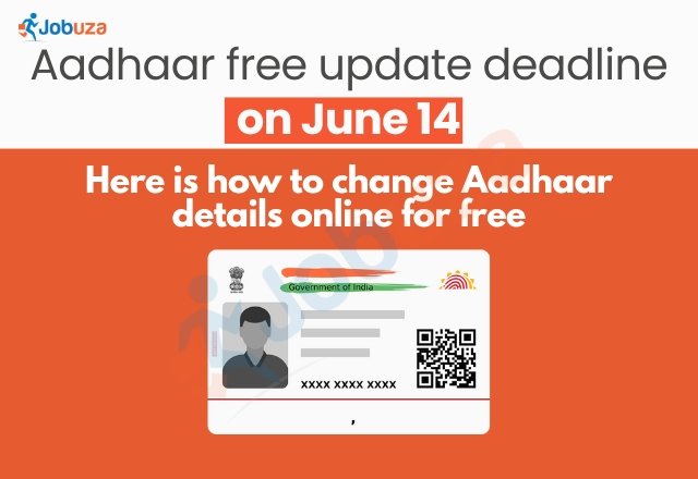 Aadhaar Update Deadline Nears How to Change Your Details...