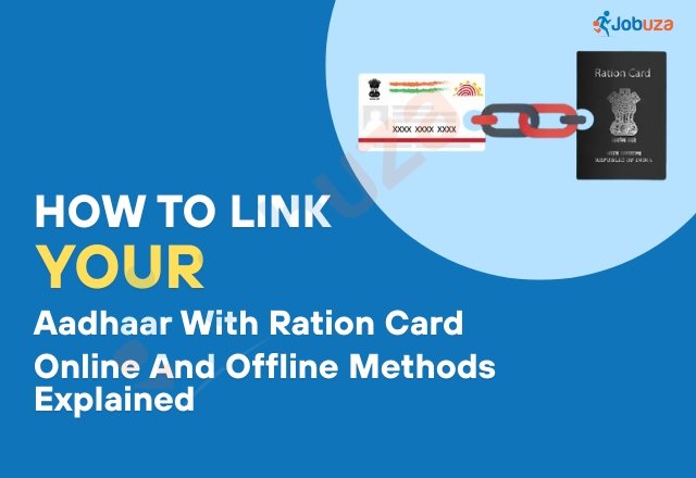 How To Link Your Aadhaar With Ration Card