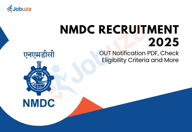 NMDC Recruitment 2025 Now Live – Eligibility, Notification PDF...