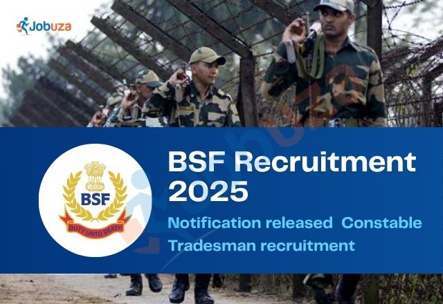 BSF Recruitment 2025 Out 3588 Constable Tradesman Posts...