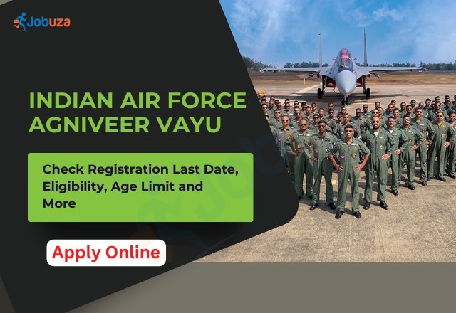 Indian Air Force Agniveer Vayu 2025 Apply Online Jobuza
