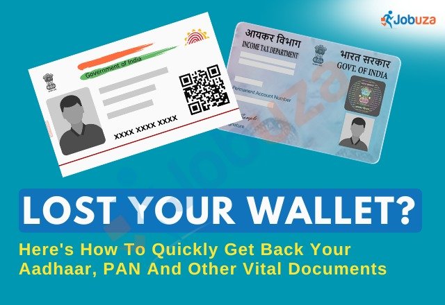 Lost Your Wallet Here's How to Recover Aadhaar, PAN, and Other