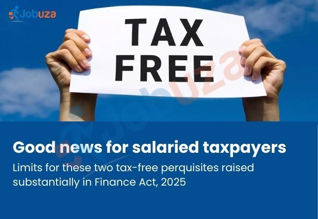 Good News for Salaried Taxpayers Finance Act 2025 Significantly