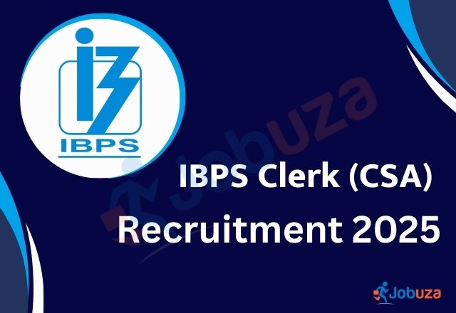 IBPS Clerk Recruitment 2025 Apply for 10,277 Vacancies JOBUZA