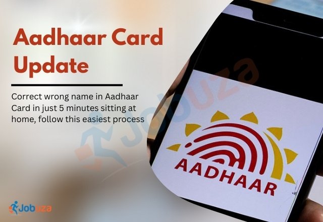 Aadhaar Card Update Correct Wrong Name in Just 5 Minutes...